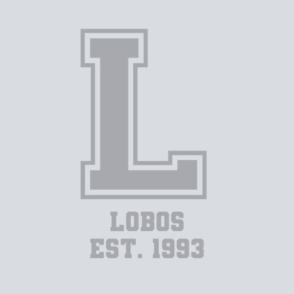 L Lobos Varsity - Gray Thumbnail