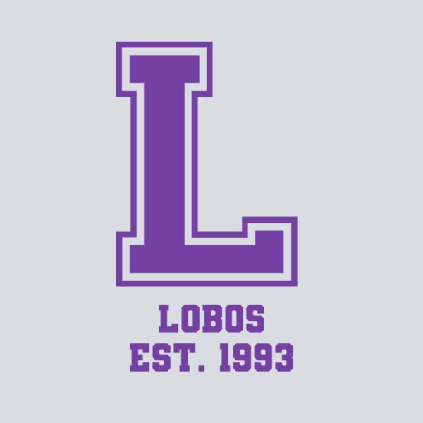 L Lobos Varsity - Purple  Thumbnail