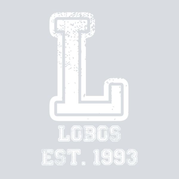 L Lobos Distressed - White Thumbnail